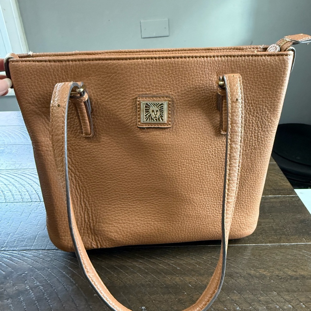Anne Klein Tan Shoulder Bag